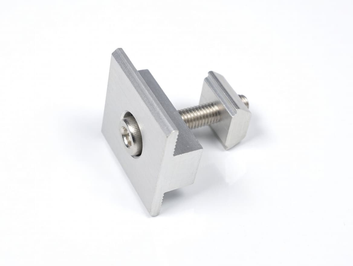 (10x) Solar PV Module Mounting Mid Clamps(30mms)